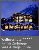 Wellnesshotel Pirmin Zurbriggen Saas Almagell bei Saas Fee